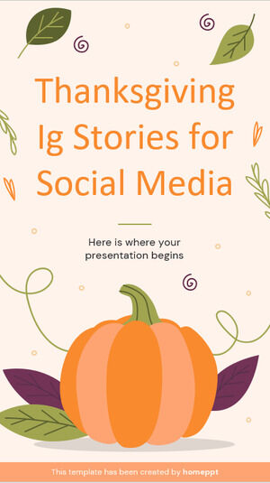 Povești IG de Ziua Recunoștinței pentru rețelele sociale