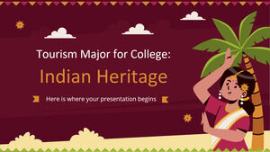 Tourismus-Hauptfach für das College: Indisches Erbe