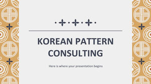 Setul de instrumente de consultanță pentru modele coreene