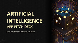 Artificial Intelligence App Pitch Deck