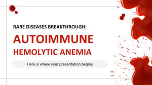 Descoberta de doenças raras: anemia hemolítica autoimune