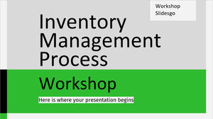 Workshop sul processo di gestione dell'inventario