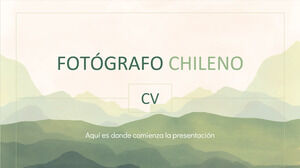 CV del fotografo cileno