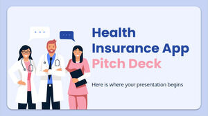 健康保険アプリの提案資料