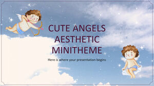 Эстетическая минитема «Милые ангелы»