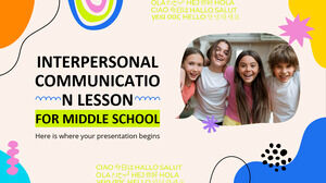 Lekcja komunikacji interpersonalnej dla gimnazjum