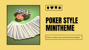 Poker Style Minitheme