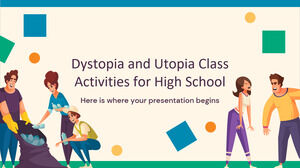 Dystopia i Utopia Zajęcia klasowe dla liceum