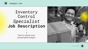 Inventory Control Specialist Job Description