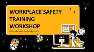 Atelier de instruire în domeniul siguranței la locul de muncă