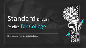 Studi sulla deviazione standard per il college