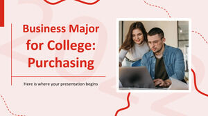 Business Major per il college: acquisti