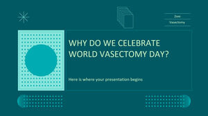 我們為什麼要慶祝世界輸精管結紮術日？