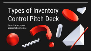 Tipos de Pitch Deck de Control de Inventario