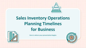 Sales Inventory Operations Planning Timelines for Business