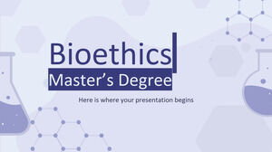 Master în Bioetică