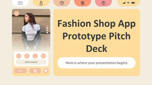 Modegeschäft-App-Prototyp-Pitch-Deck