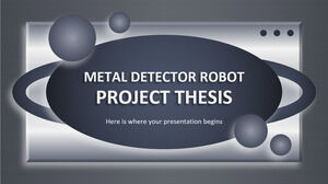 Metal Dedektörü Robot Proje Tezi