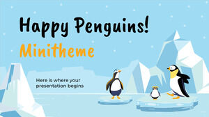 Happy Penguins! Minitheme