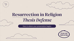宗教论文答辩中的复活