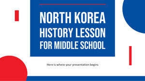 Nordkorea Geschichtsunterricht für die Mittelschule