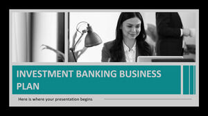 Investment Banking Business Plan