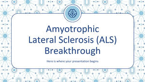 肌萎缩侧索硬化症 (ALS) 的突破