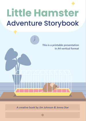 Little Hamster Adventure Storybook