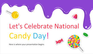 讓我們慶祝全國糖果日！