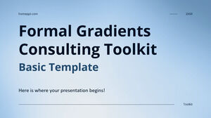 Basic Template: Formal Gradients Consulting Toolkit