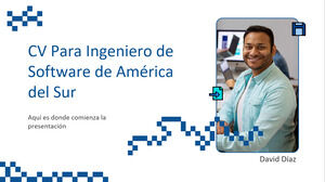 Ingegnere del software con sede in Sud America CV