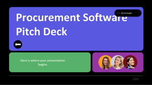 Procurement Software Pitch Deck