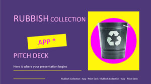 Pitch Deck der Müllabfuhr-App