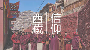 Unduh Album Pariwisata PPT "Tibetan Belief".