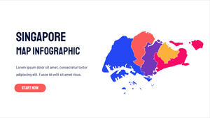 Modello Powerpoint gratuito per Singapore
