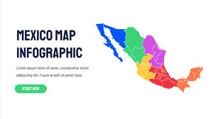 Бесплатный шаблон Powerpoint для Мексики