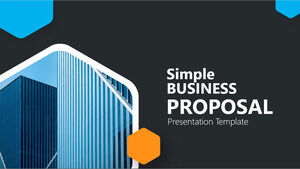 Kostenlose Powerpoint-Vorlage für Geschäftsvorschlag Muster