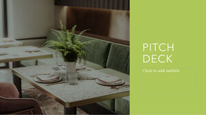 Template Powerpoint Gratis untuk Restaurant Pitch Deck