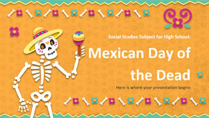 Przedmiot wiedzy o społeczeństwie w szkole średniej: Meksykańskie Święto Zmarłych