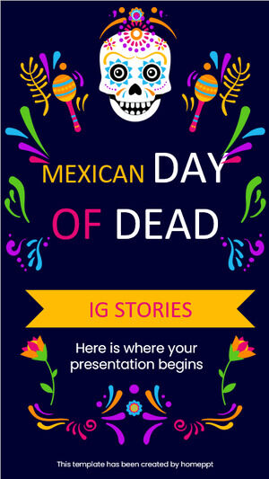 メキシコの死者の日IGストーリー