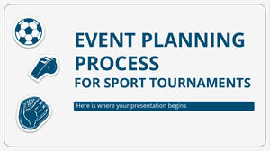 Processo di pianificazione degli eventi per i tornei sportivi
