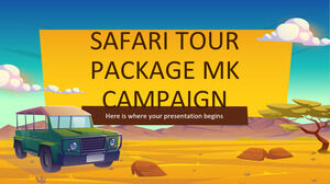 Pacchetto Safari Tour Campagna MK