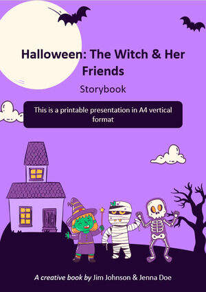 Halloween: Buku Cerita Penyihir & Teman-temannya