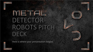 Metal Dedektörü Robotları Pitch Deck