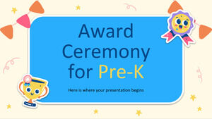 Церемония награждения Pre-K