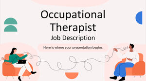 Descrição do Trabalho do Terapeuta Ocupacional