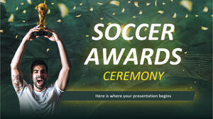Soccer Awards Ceremony