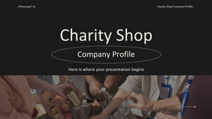 Profil de l'entreprise de la boutique de charité