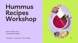 Hummus-Rezept-Workshop