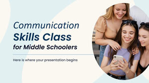 중학생을 위한 의사소통 기술 수업